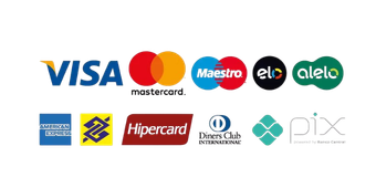 Métodos de pagamento aceitos