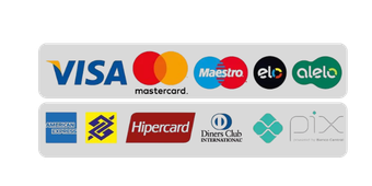 Métodos de pagamento aceitos